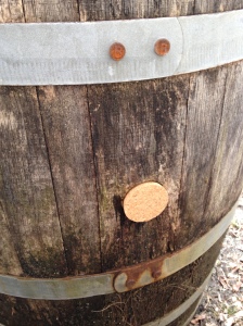Cork stopper for rain barrel